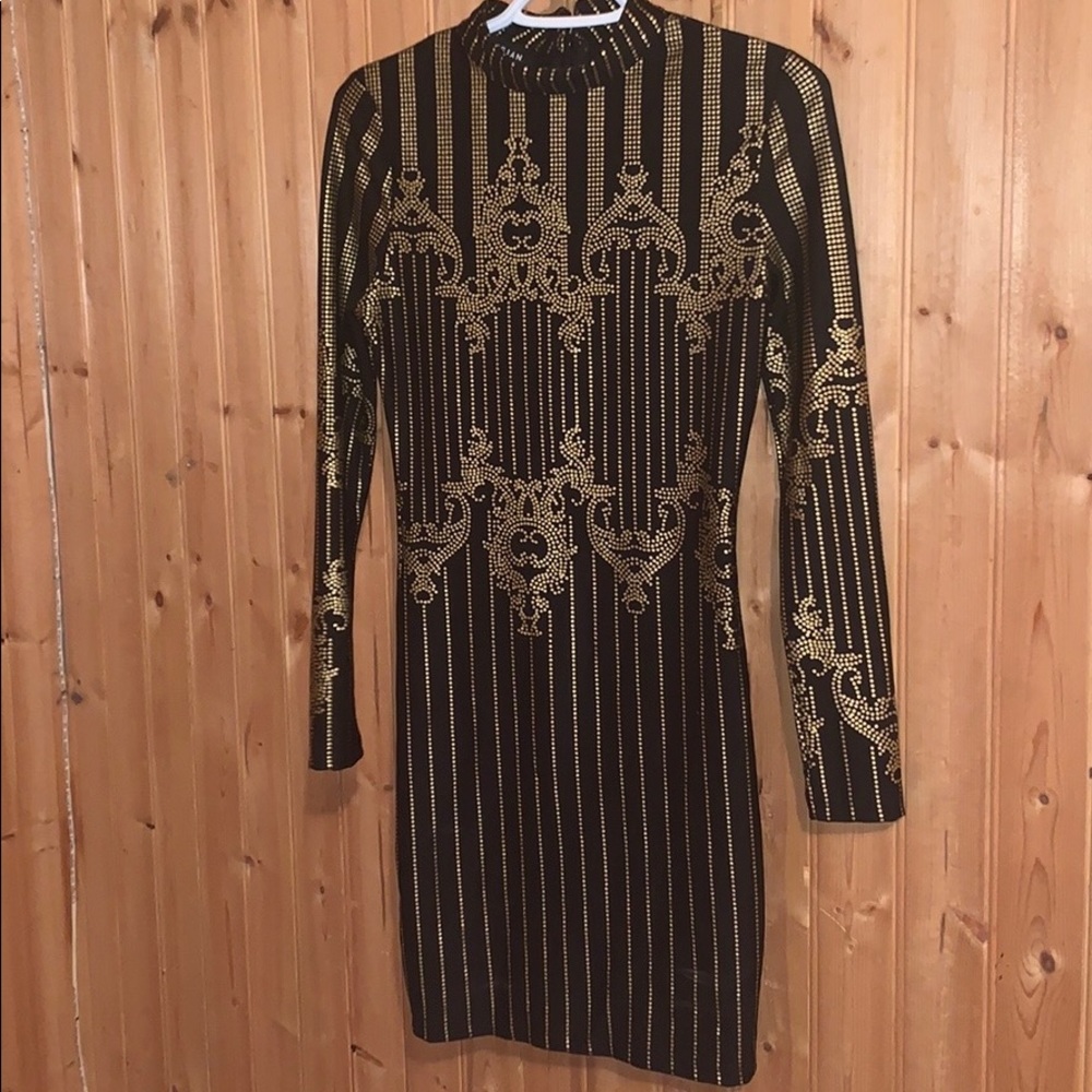 Luxury black dress